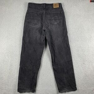 Polo Jeans Co Jeans Mens 33x32‎ Black Loose Baggy Y2K Ralph Lauren Vintage 90's